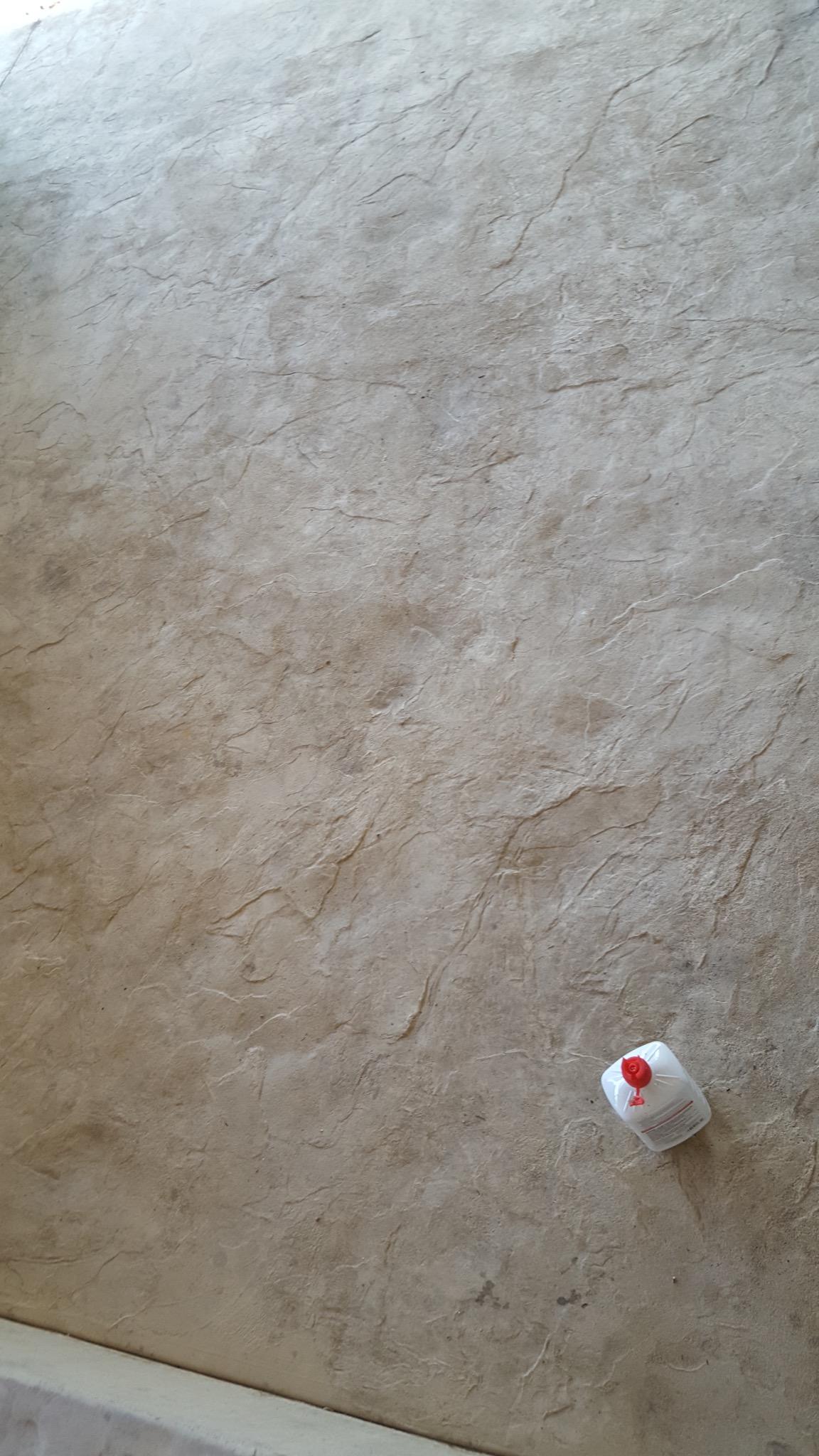 concrete stamped